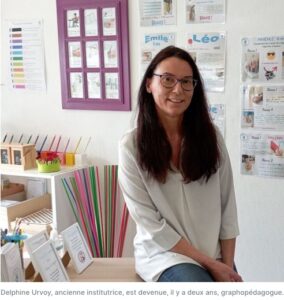 Delphine Urvoy graphopédagogue